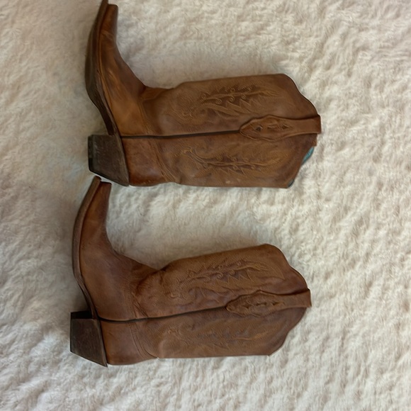 Corral women’s brown cowboy boots style C1928 size 8 - Picture 5 of 7